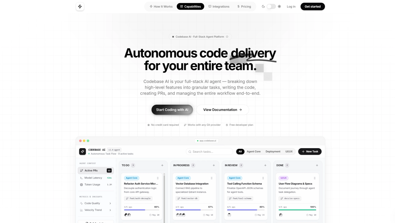 Codebase Animated Website